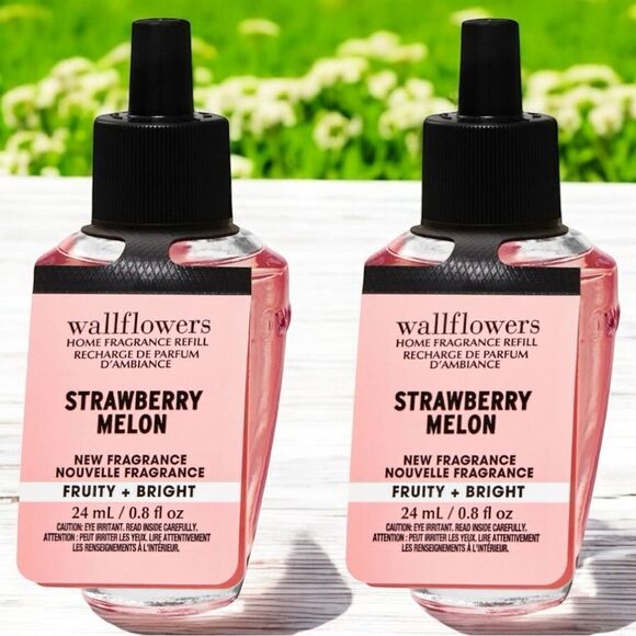 Bath& BodyWorks W/B Wallflowers Strawberry Melon Fragrance Refills (Set … - Picture 1 of 17